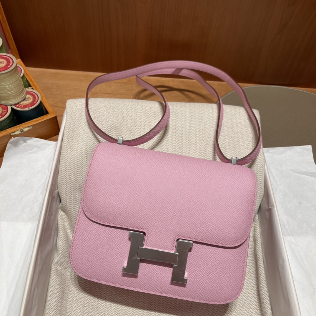 에르메스 콘스탄스18 로즈사쿠라 은장 앱송